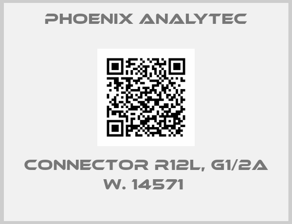 Phoenix Analytec-CONNECTOR R12L, G1/2A W. 14571 