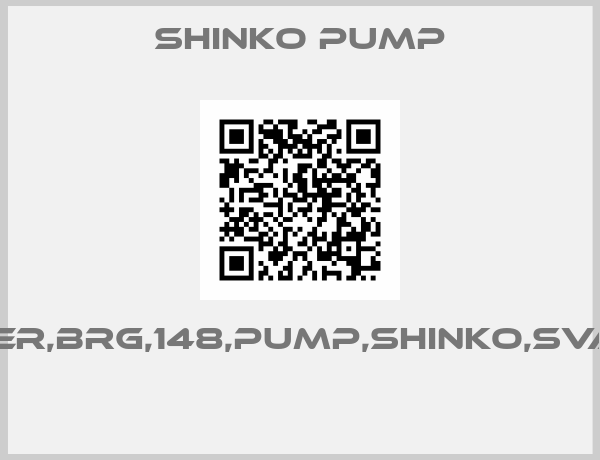SHINKO PUMP-COVER,BRG,148,PUMP,SHINKO,SVA350 