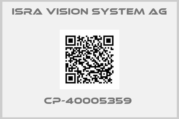 Isra Vision System Ag-CP-40005359 