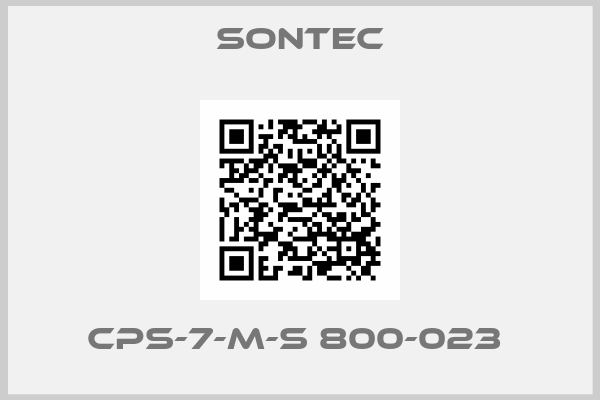 Sontec-CPS-7-M-S 800-023 