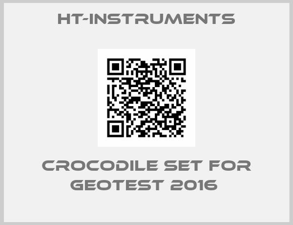 HT-Instruments-CROCODILE SET FOR GEOTEST 2016 