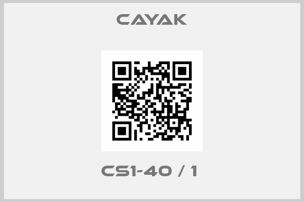 Cayak-CS1-40 / 1 