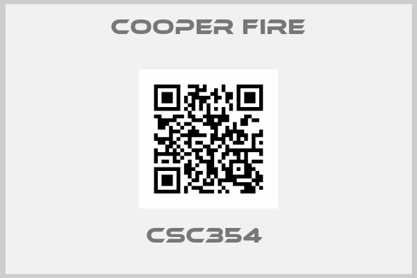 Cooper Fire-CSC354 