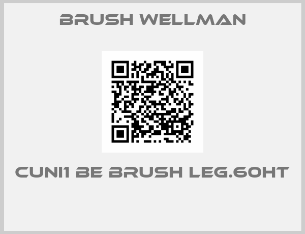 Brush Wellman-CUNI1 BE BRUSH LEG.60HT 
