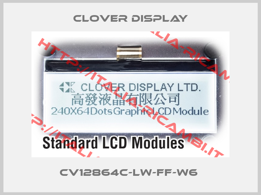 Clover Display-CV12864C-LW-FF-W6 