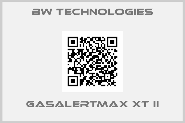 BW Technologies-GasAlertMax XT II