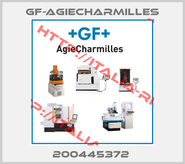 GF-AgieCharmilles-200445372 