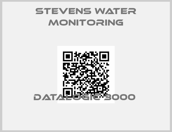 Stevens Water Monitoring-DataLogic 3000 