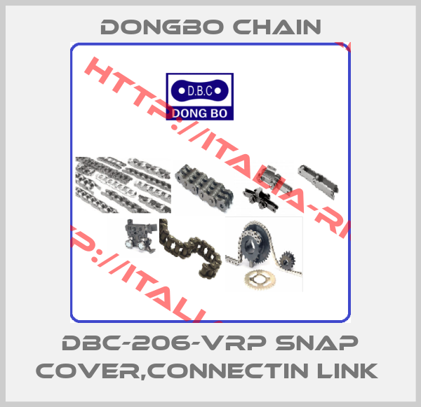 Dongbo Chain-DBC-206-VRP SNAP COVER,CONNECTIN LINK 