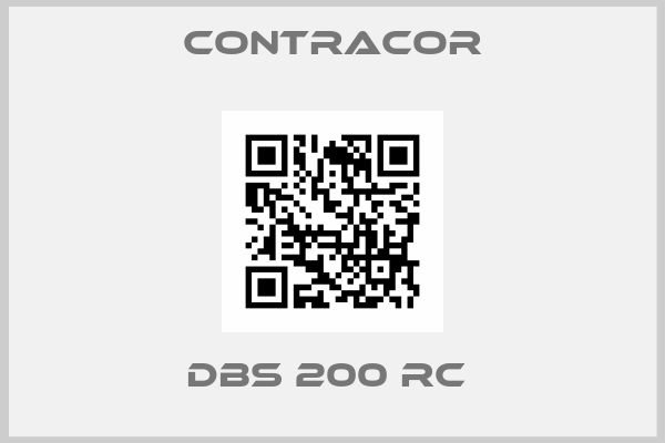 Contracor-DBS 200 RC 