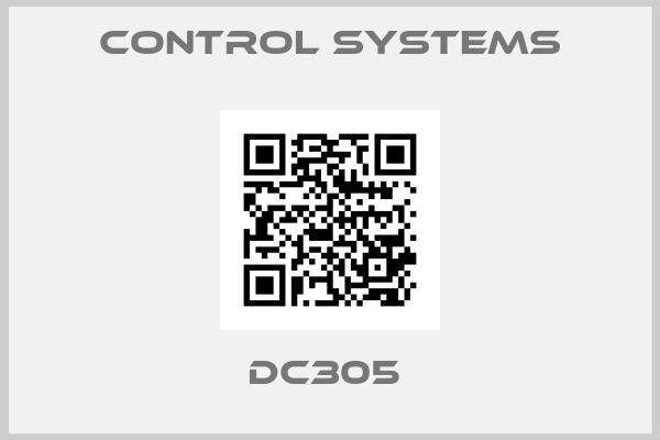 Control systems-DC305 