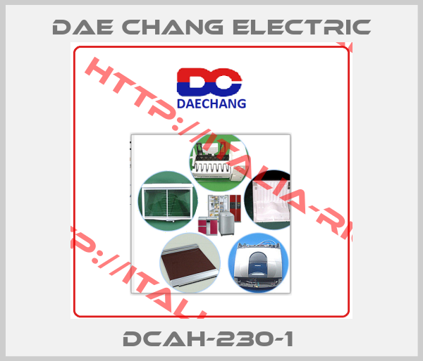 Dae Chang Electric-DCAH-230-1 