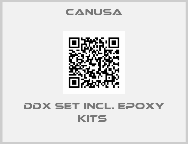 CANUSA-DDX SET INCL. EPOXY KITS 