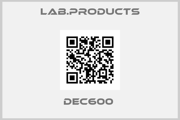 Lab.Products-DEC600 