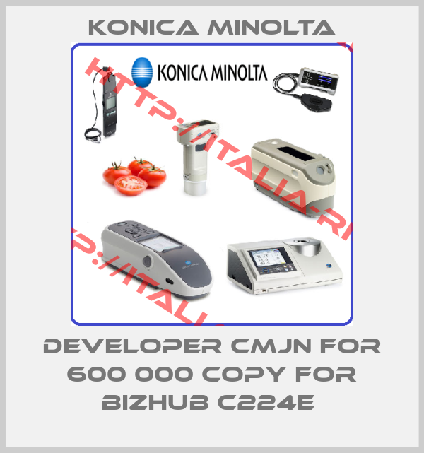 Konica Minolta-DEVELOPER CMJN FOR 600 000 COPY FOR BIZHUB C224E 