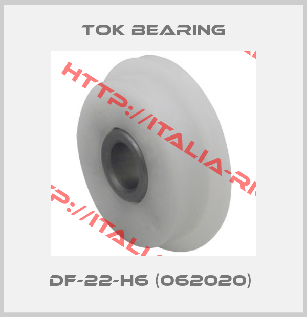 TOK BEARING-DF-22-H6 (062020) 