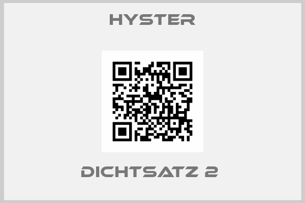 Hyster-DICHTSATZ 2 