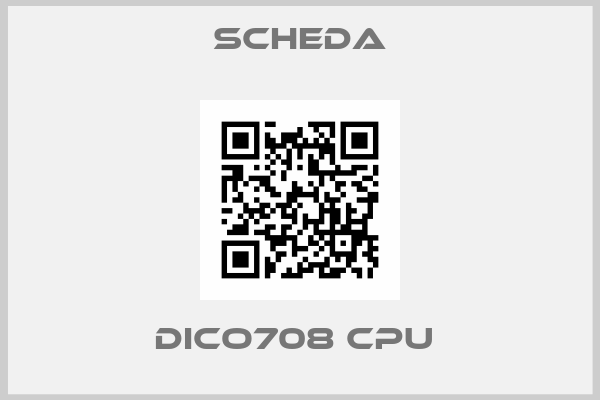 Scheda-DICO708 CPU 