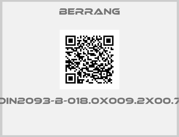 Berrang-DIN2093-B-018.0X009.2X00.7 