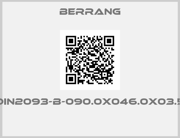 Berrang-DIN2093-B-090.0X046.0X03.5 