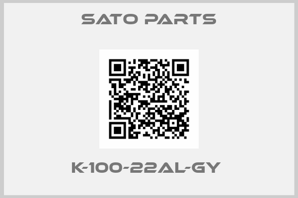 SATO PARTS-K-100-22AL-GY 