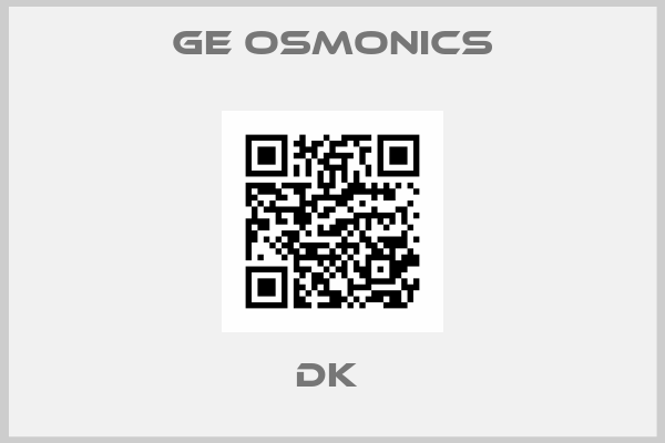 Ge Osmonics-DK 