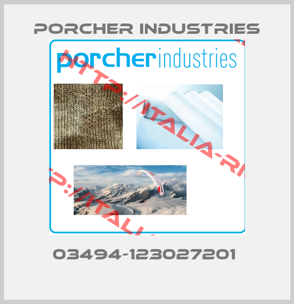 Porcher Industries- 03494-123027201 