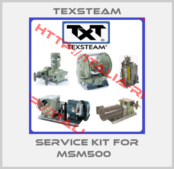 Texsteam-Service kit for MSM500  