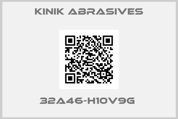 KINIK ABRASIVES-32A46-H10V9G 