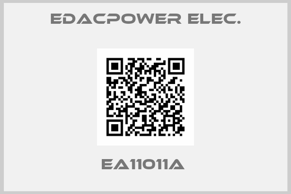 Edacpower elec.-EA11011A 