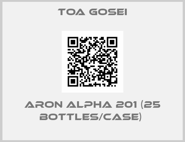 TOA GOSEI-Aron Alpha 201 (25 bottles/case) 