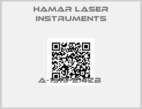 Hamar Laser instruments-A-1519-2.4ZB 