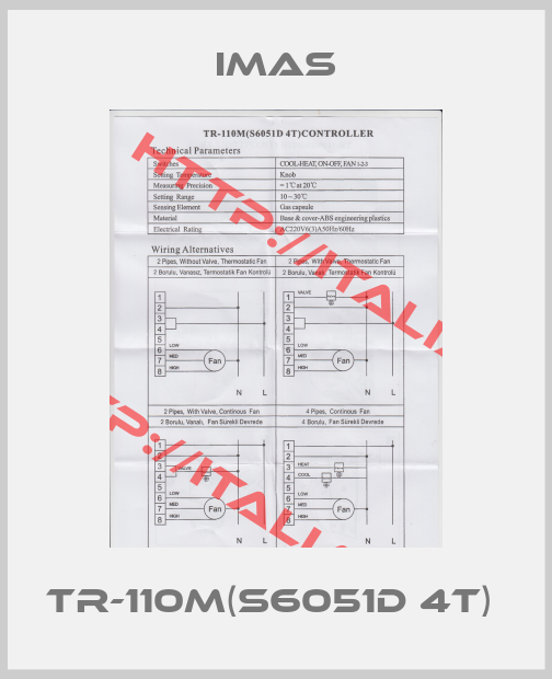 IMAS-TR-110M(S6051D 4T) 