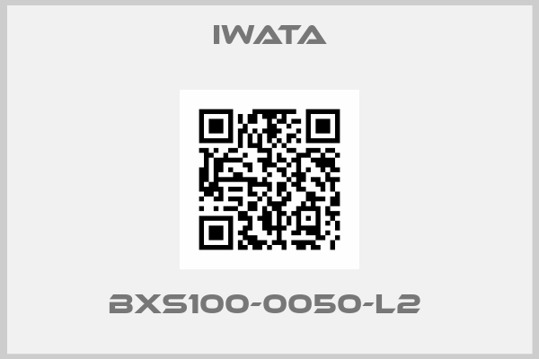 Iwata-BXS100-0050-L2 