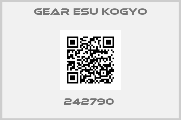 Gear Esu Kogyo-242790 