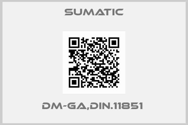 Sumatic-DM-GA,DIN.11851 