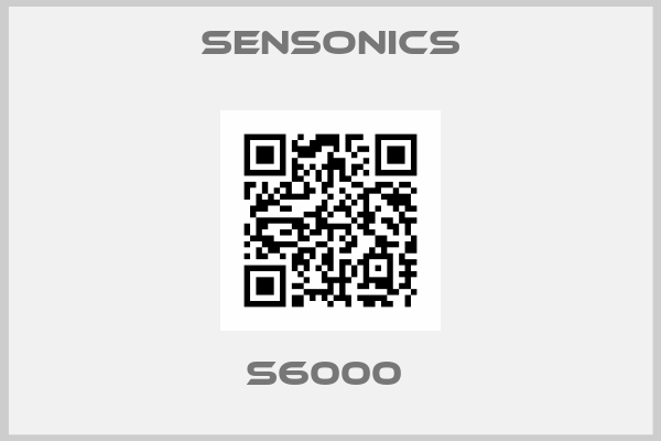 Sensonics-S6000 