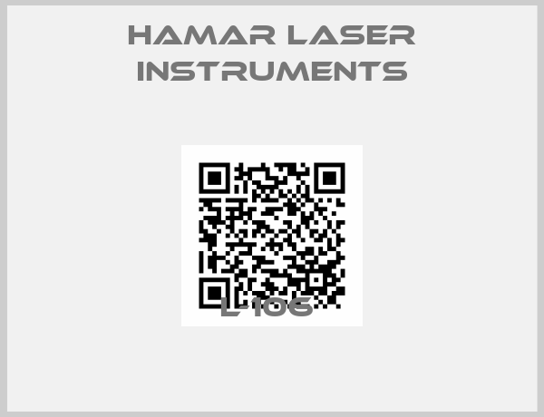 Hamar Laser instruments-L-106 