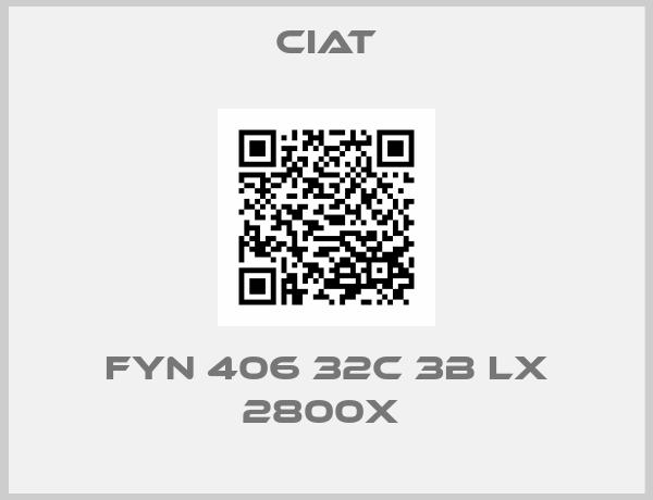 Ciat-FYN 406 32C 3B LX 2800X 