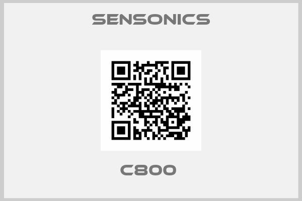 Sensonics-C800 