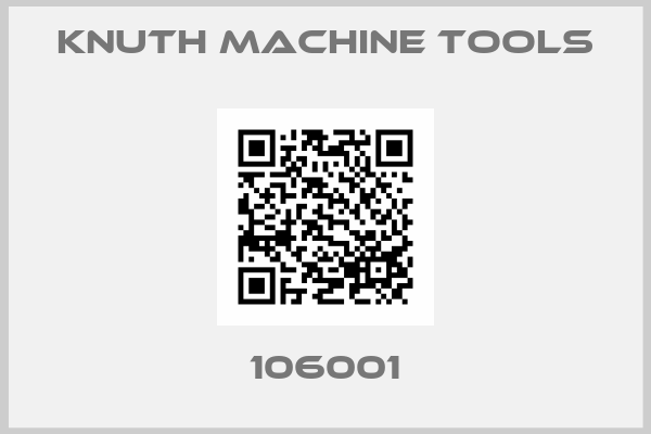 Knuth Machine Tools-106001