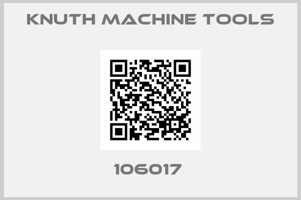 Knuth Machine Tools-106017 