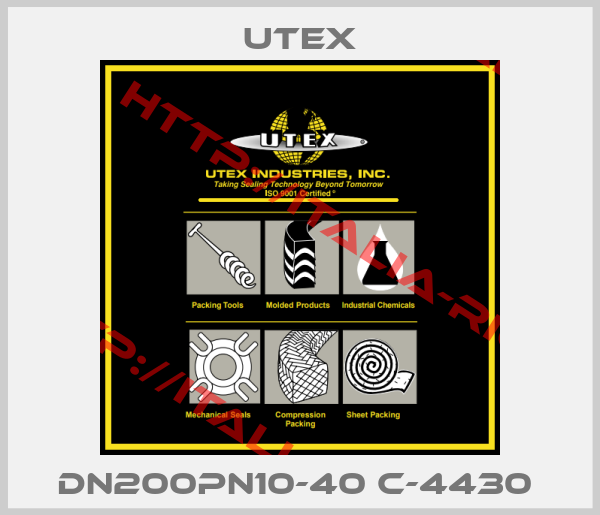Utex-DN200PN10-40 C-4430 