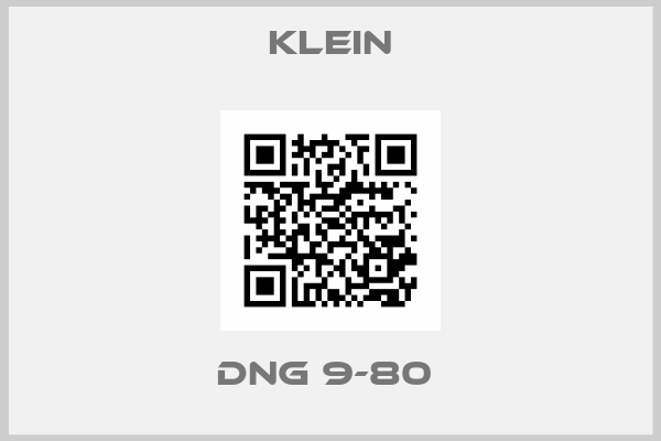 Klein-DNG 9-80 