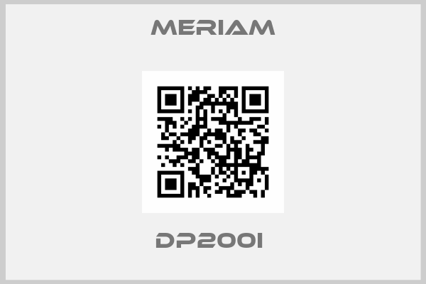 Meriam-DP200I 