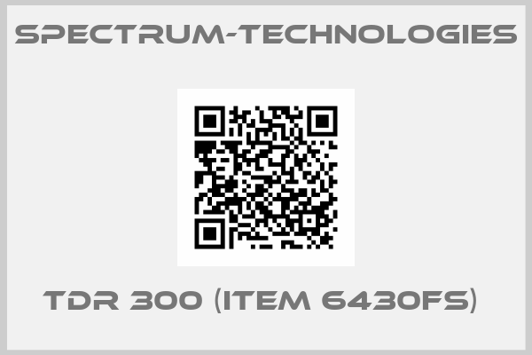 spectrum-technologies-TDR 300 (Item 6430FS) 