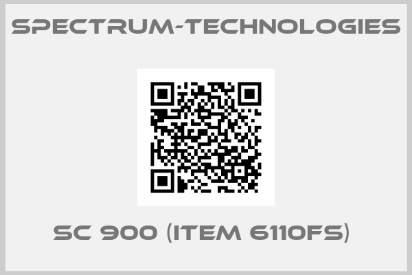 spectrum-technologies-SC 900 (Item 6110FS) 