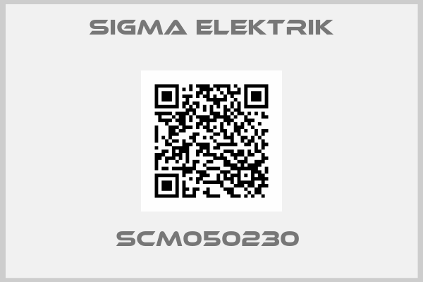 Sigma Elektrik-SCM050230 