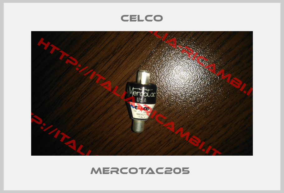Celco-MERCOTAC205 