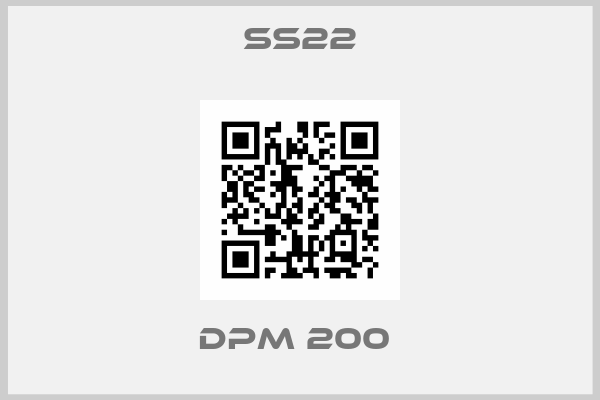 ss22-DPM 200 